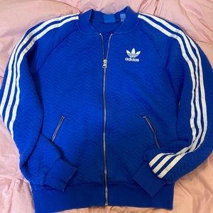 Blue Adidas Jacket